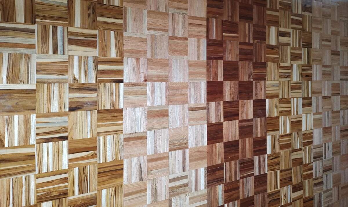 parquet varias especies de madera